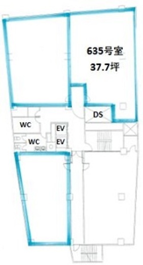 新大宗ビル3号館 635 間取り図