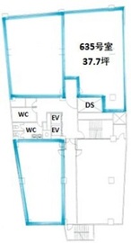 新大宗ビル3号館 635 間取り図