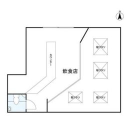 平井ビル 1階 間取り図