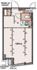 ノア道玄坂 13階 間取り図