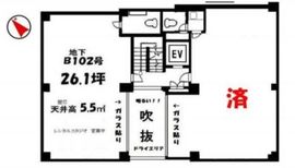 名倉堂ビル B102 間取り図