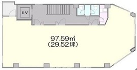 エース渋谷本町ビル 3階 間取り図