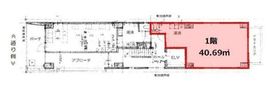 原田ビル 1階B 間取り図