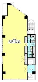 江戸川橋アクセス 4階 間取り図