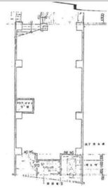 麻布エスビル 地下1階 間取り図