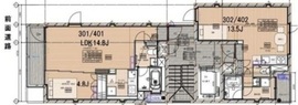 UENOビル 302 間取り図