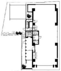 北参道DTビル 1階 間取り図