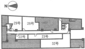 ニュー秋葉原センタービル 2階29 間取り図