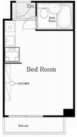 オリエンタル千駄ヶ谷 6階 間取り図
