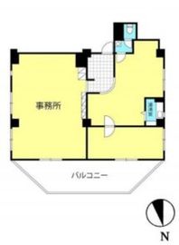市谷左内坂ハイム 308 間取り図