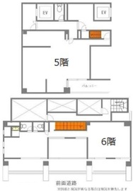 代々木吉野ビル 5-6階 間取り図