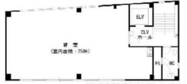 双葉ビル 3階 間取り図