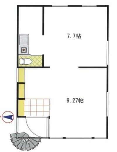 市谷オフィス 2階 間取り図