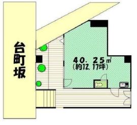 四谷ガーデニア 1階 間取り図
