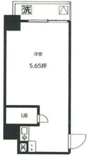 GSハイム佐藤ビル 5階 間取り図