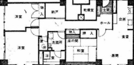 大永初台マンション 404 間取り図