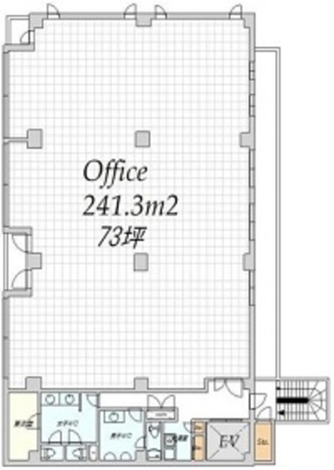 アクティブ代々木 3階 間取り図