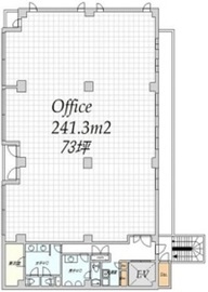 アクティブ代々木 3階 間取り図