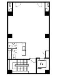 新正堂本店ビル 4階 間取り図