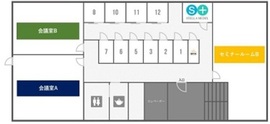 BTSオフィス 6階10 間取り図