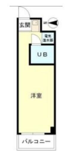 DIKマンション新橋 4階 間取り図