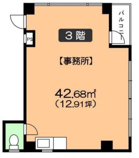 小松ビル 303 間取り図