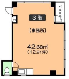 小松ビル 303 間取り図
