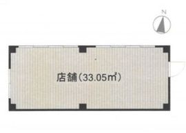 上落合ビル 1階 間取り図