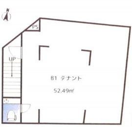 LINO KAMIOCHIAI B1階 間取り図