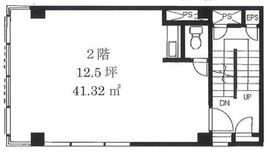 西新橋白井ビル 2階 間取り図