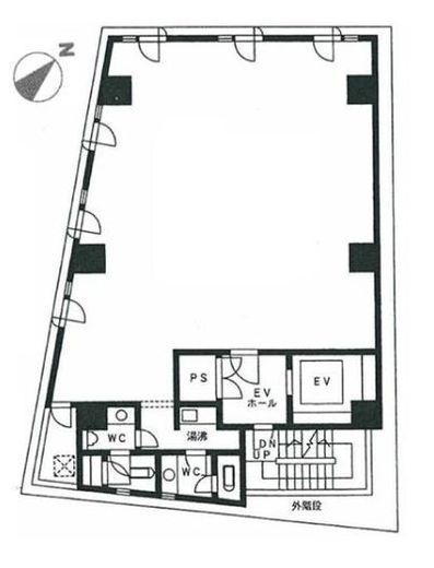 日光ビル 2階 間取り図