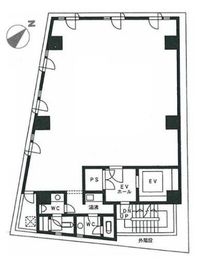 日光ビル 2階 間取り図