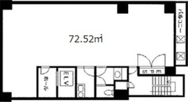カワジリビル八丁堀 5階 間取り図