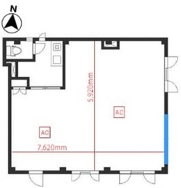 大井2丁目店舗 1階 間取り図