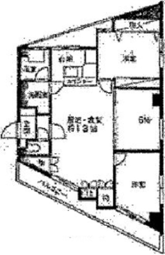第8岡崎ビル 602 間取り図