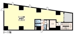 芝MKビル 7階 間取り図