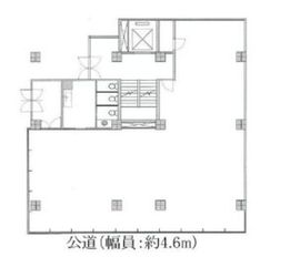 キタビルデンス 1階 間取り図