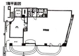 塔文社ビル 1階 間取り図