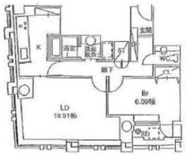 ザ・イトヤマタワー 111 間取り図