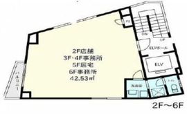 ロナーYSビル 5階 間取り図
