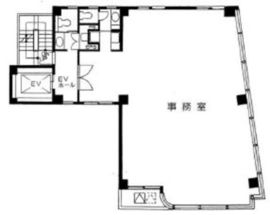 にほんばしゼニットビル 8階 間取り図