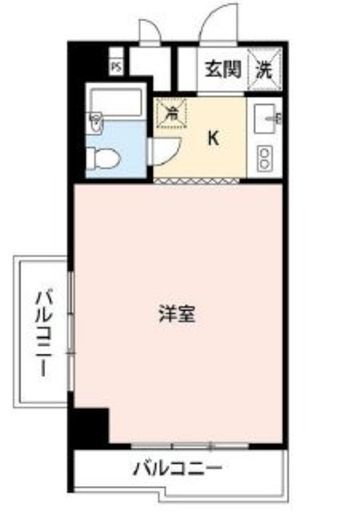 飯田橋ハイタウン 1112 間取り図