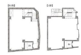HIBICA神宮前 地下1階～1階 間取り図