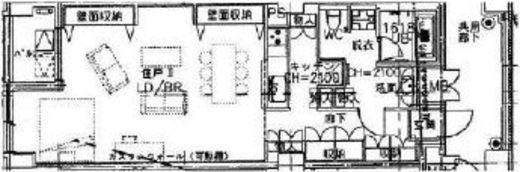 Espace TeTe(エスパステテ) 202 間取り図