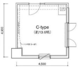 アイオス虎ノ門 703 間取り図