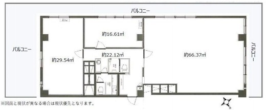 新宿セブンビル 1005 間取り図