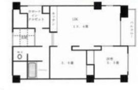 ローヤルマンションビル 10階 間取り図