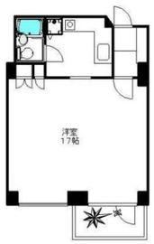 エルプリメント新宿 157 間取り図