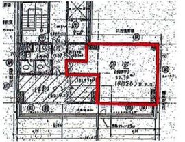 西新宿オークビル 8階 間取り図