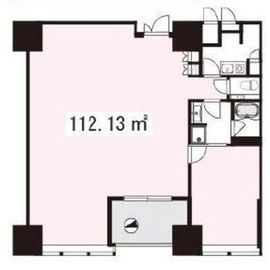 セントラルパークタワー　ラ・トゥール新宿(SOHO) 3階 E14-stype 間取り図